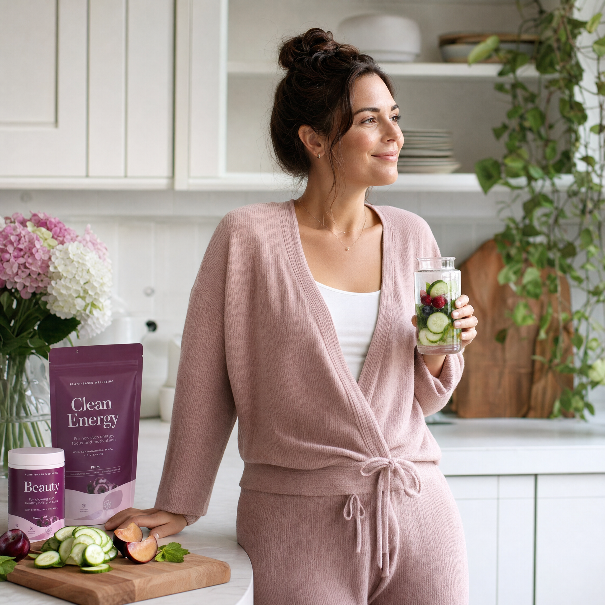 Refreshed, energised mum with steady all-day energy