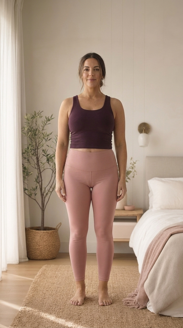 Mum improving long-standing diastasis recti years after birth