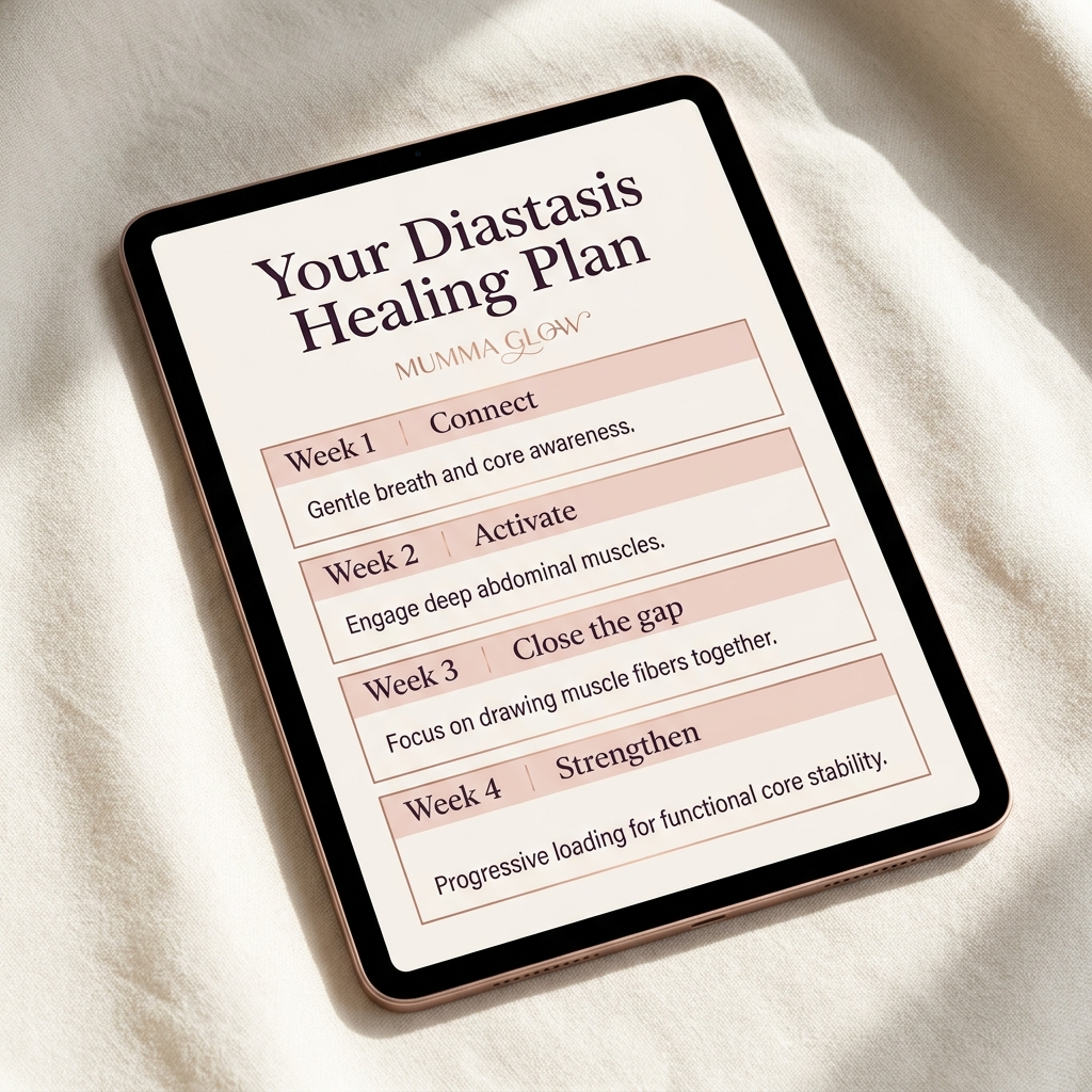 Peek inside — Your Diastasis Healing Plan