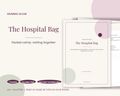Mumma Glow Hospital Bag Checklist fillable PDF