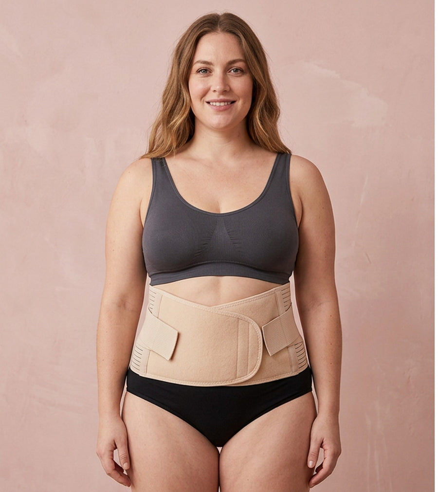 Velcro belly belt