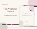 Mumma Glow Pregnancy Planner fillable PDF 40 pages