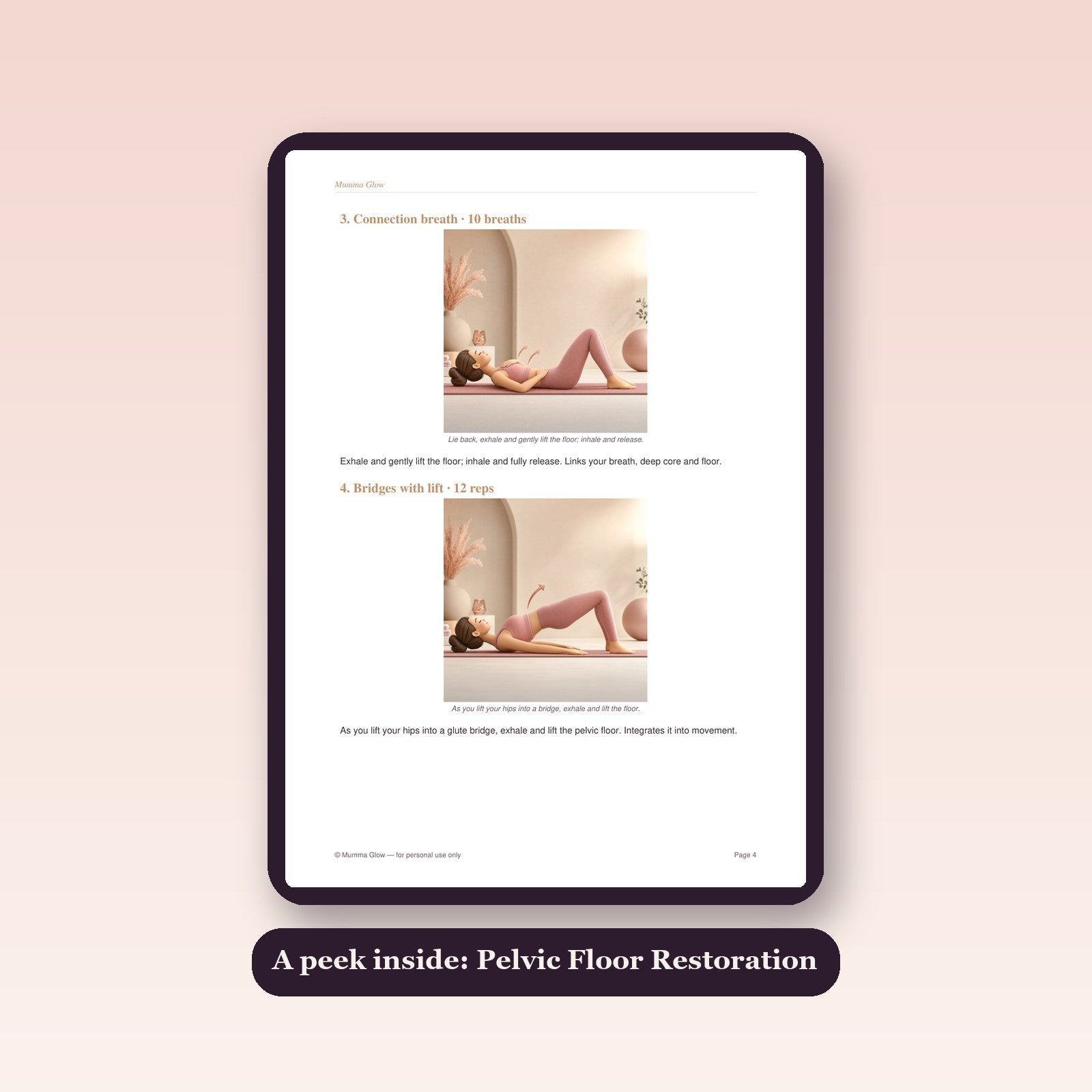 Peek inside Pelvic Floor Restoration